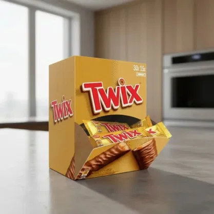 Twix Original Caixa Com 30 Unidades Mars