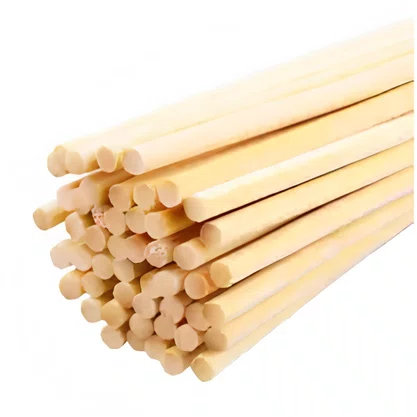Vareta de Bambu 50 cm Tropical Palitos com 100 Unidades