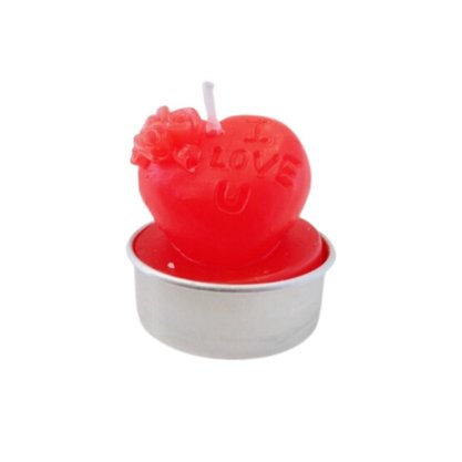 Vela Coração I Love You Vermelho Neotrentina