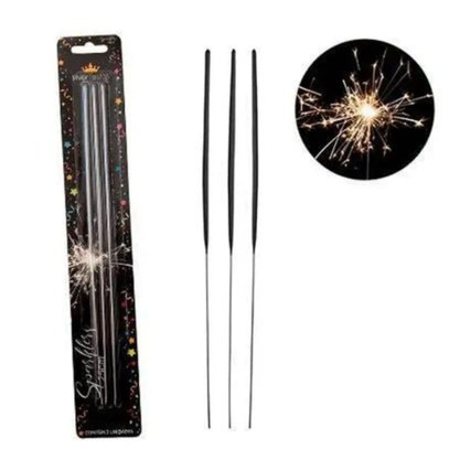 Vela Estrelar 25cm C/ 03 Un Silverfestas