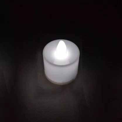 Vela Led Branca Luz Branca Neotrentina