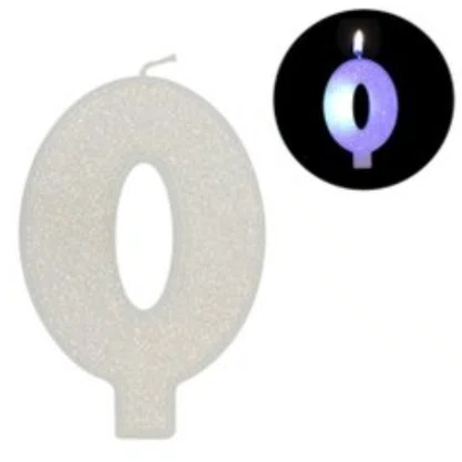 Vela Led N. 0 Silver Plastic