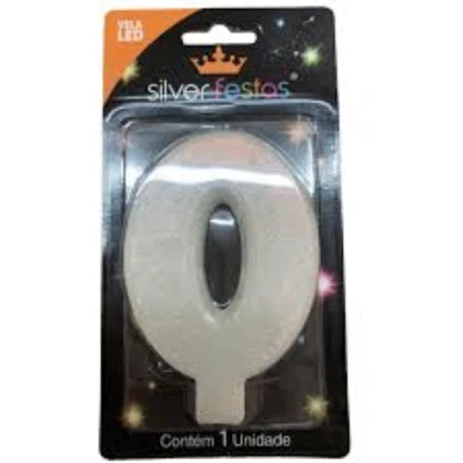Vela Led N. 0 Silver Plastic