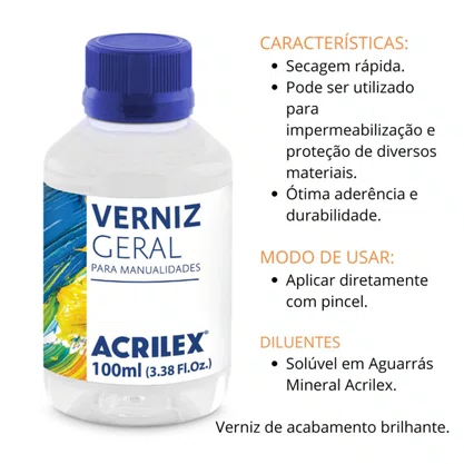 Verniz Geral Acrilex 100ml