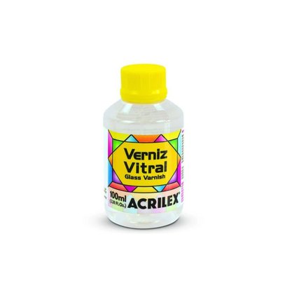 Verniz Vitral Incolor 100ml Acrilex
