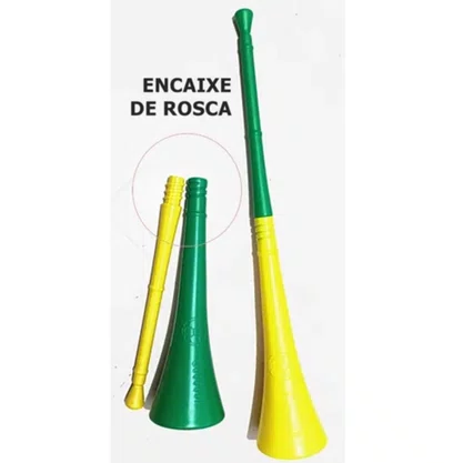 Vuvuzela Verde/Amarela LB 4078 Massari