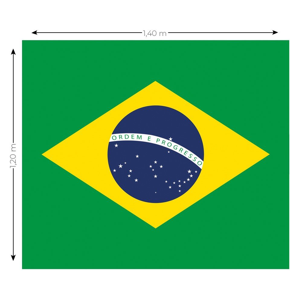 Latinha Bandeira do Brasil