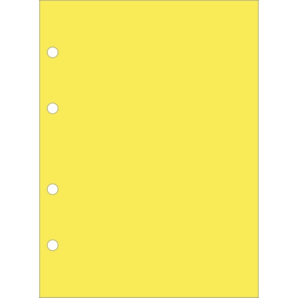 Refil para Fichário Colegial 80fl Colorida Neon Kori Tilibra