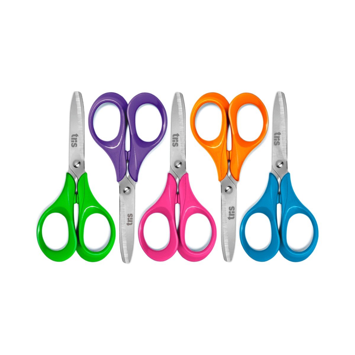 Tesoura Escolar 13 cm Sem Ponta Unidade Cor Sortida Class Tris