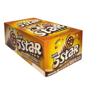 5 Star Chocolate Caixa Com 18 Unidades Lacta