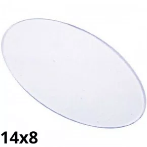 Acrilico Base Oval 14x8 C/ 3 Un Ref Ab074 Massari