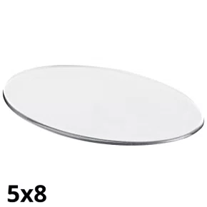 Acrilico Base Oval 5x8cm C/ 06 Un Massari