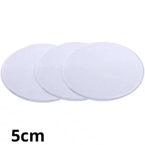 Acrilico Base Redonda 5cm C/ 6 Un Massari