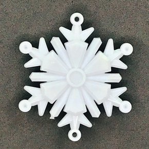 Acrilico Cristal De Gelo Branco Leitoso C/8un Madu