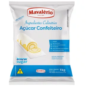 Açúcar Confeiteiro Mavalério 1 kg