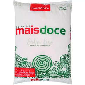 Açúcar Extra Fino 1Kg Maisdoce