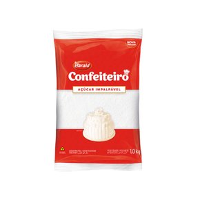 Açúcar Impalpável 1Kg Confeiteiro Harald
