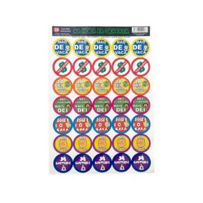 Adesivo Hora da Gravata C/ 35 Unidades