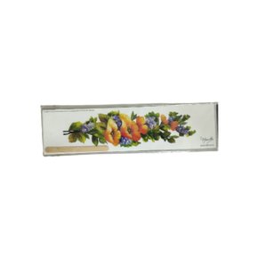 Adesivo Para Artesanato Transfers Papoula Laranja Unidade Toke e Crie