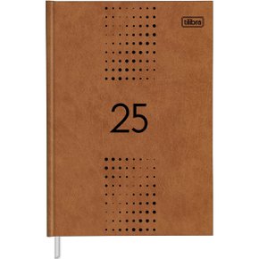 Agenda 2025 Comercial Executiva Brochura M4 Caramelo Prátika Tilibra