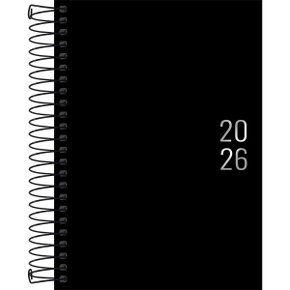 Agenda 2026 Comercial Espiral Diária Napoli Tilibra