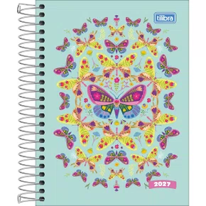 Agenda 2027 Espiral 160 Folhas Verde Pepper Tilibra