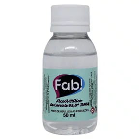 Álcool de Cereais FAB 50ml