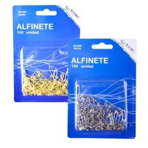 Alfinete Segurança Ouro N.º 000 C/ 100un NYBC