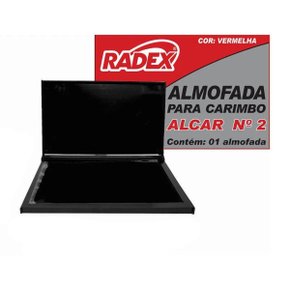 Almofada Carimbo N. 2 Vermelha Radex