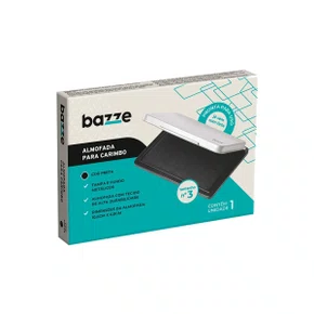 Almofada Carimbo N.4 Unidade Preto Bazze