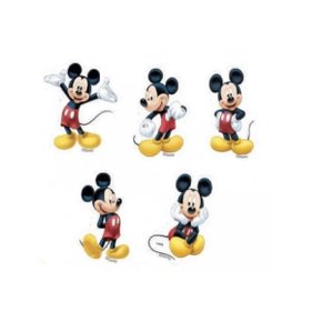 Aplique Eva Mickey C/ 12 Itens Ref 07454 Piffer