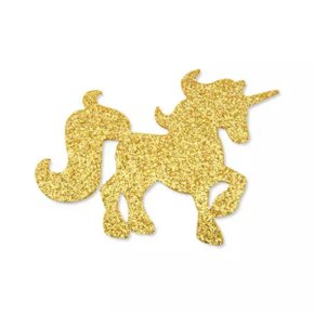Aplique Eva Unicórnio Glitter C/ 6 U Ref 08016 Piff