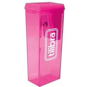 Apontador com Depósito 1 Furo AP11 Rosa Tilibra