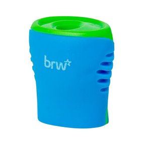 Apontador com Depósito Duas Cores Azul e Verde Brw