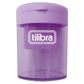 Apontador com Depósito 2 Furos Lilás AP13 Tilibra