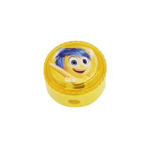 Apontador Com Deposito Amarelo Alegria Divertidamente Tris