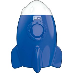 Apontador Com Depósito Azul Foguete Tilibra