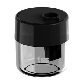 Apontador com Depósito Preto Holic Tris