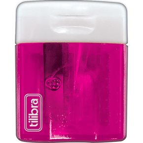 Apontador Com Depósito Rosa AP10 Tilibra