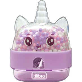 Apontador Com Depósito Roxo Unicórnio Blink Tilibra