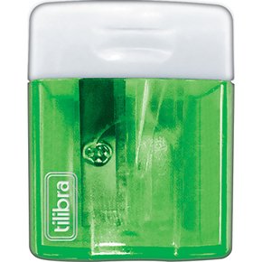 Apontador Com Depósito Verde AP10 Tilibra