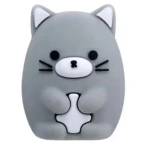 Apontador S/ Deposito Best Friend Cinza Gato BRW