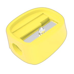 Apontador Sem Depósito Amarelo AP12 Tilibra