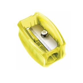 Apontador Sem Depósito Amarelo Neon Faber-Castell