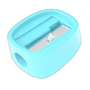 Apontador Sem Depósito Azul AP12 Tilibra