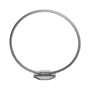 Arco Mesa P/ Balao 40cm Prata Festplastik