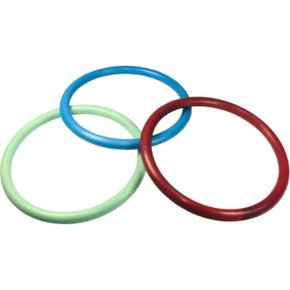 Argola Plástica - Cartela com 6 Unidades | Ref. 0288 - Mini Toys