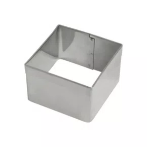 Aro Cortador Inox Quadrado 7×4 cm Caparroz
