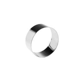 Aro Cortador Redondo Inox 10x4 Cm N. 7 Ref 0917 Caparroz