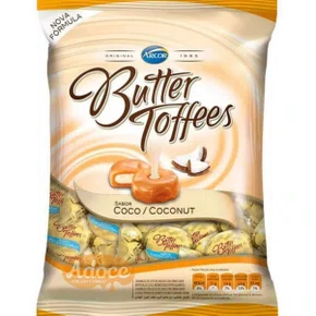 Bala Butter Toffee Coco 400g Arcor
